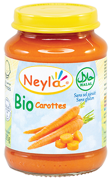 Purée de carotte Bio